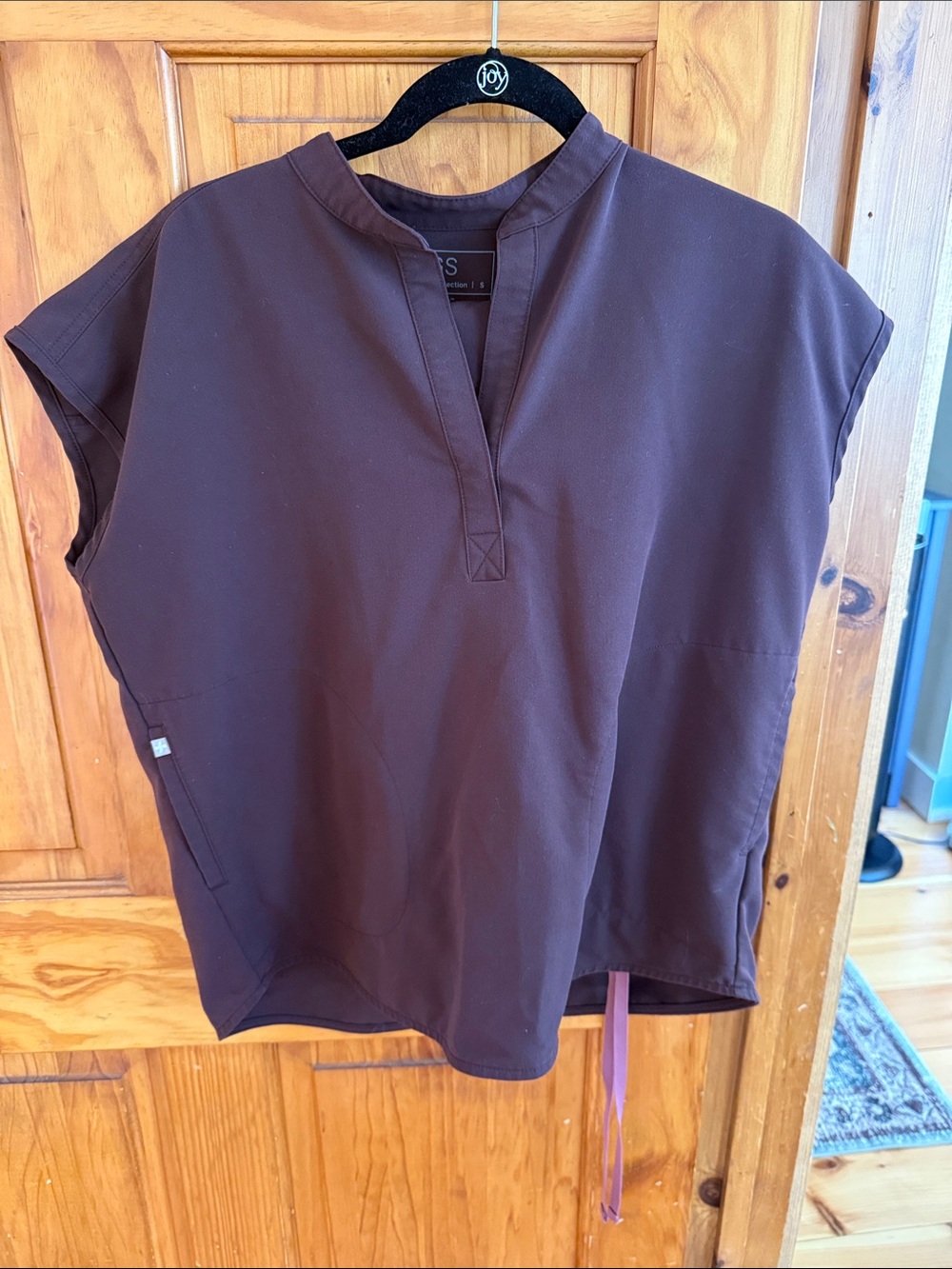 Women’s FIGS Chocolate Brown Scrub Set